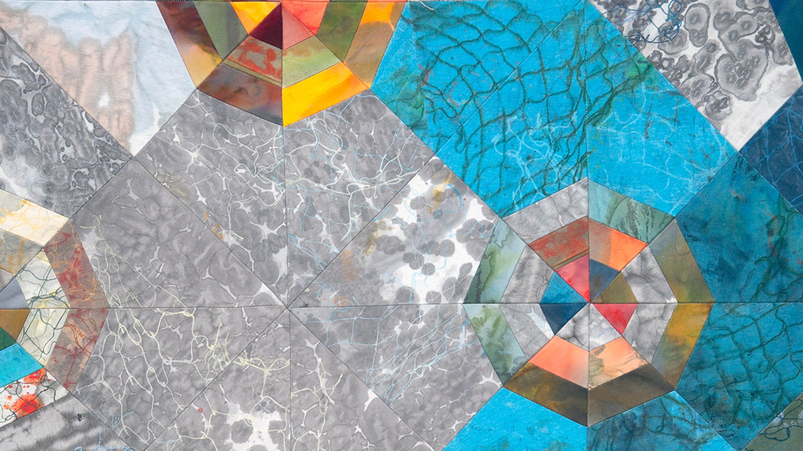 particolare dell'opera In the line of, 2023 di Jonathan VanDyke