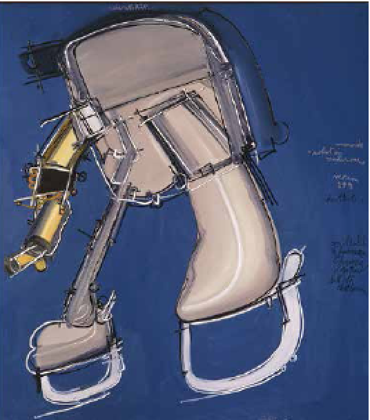 Mattia Moreni, Robot umanoide in mutazione