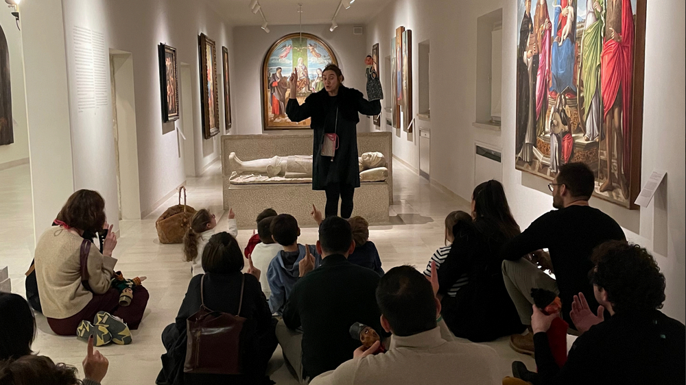 fotografia di Anima l'opera nelle sale del MAR