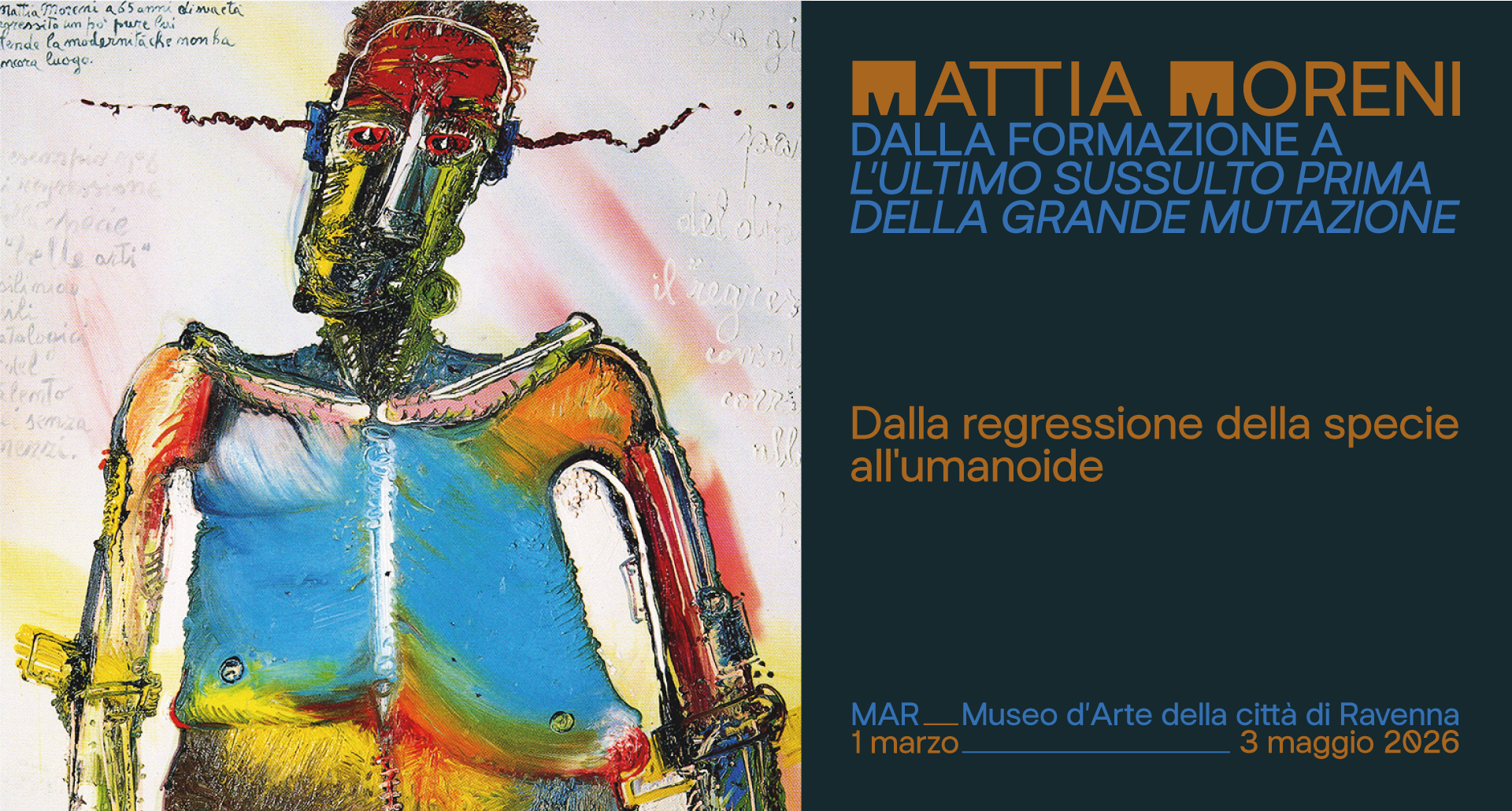 immagine della comunicazione della mostra