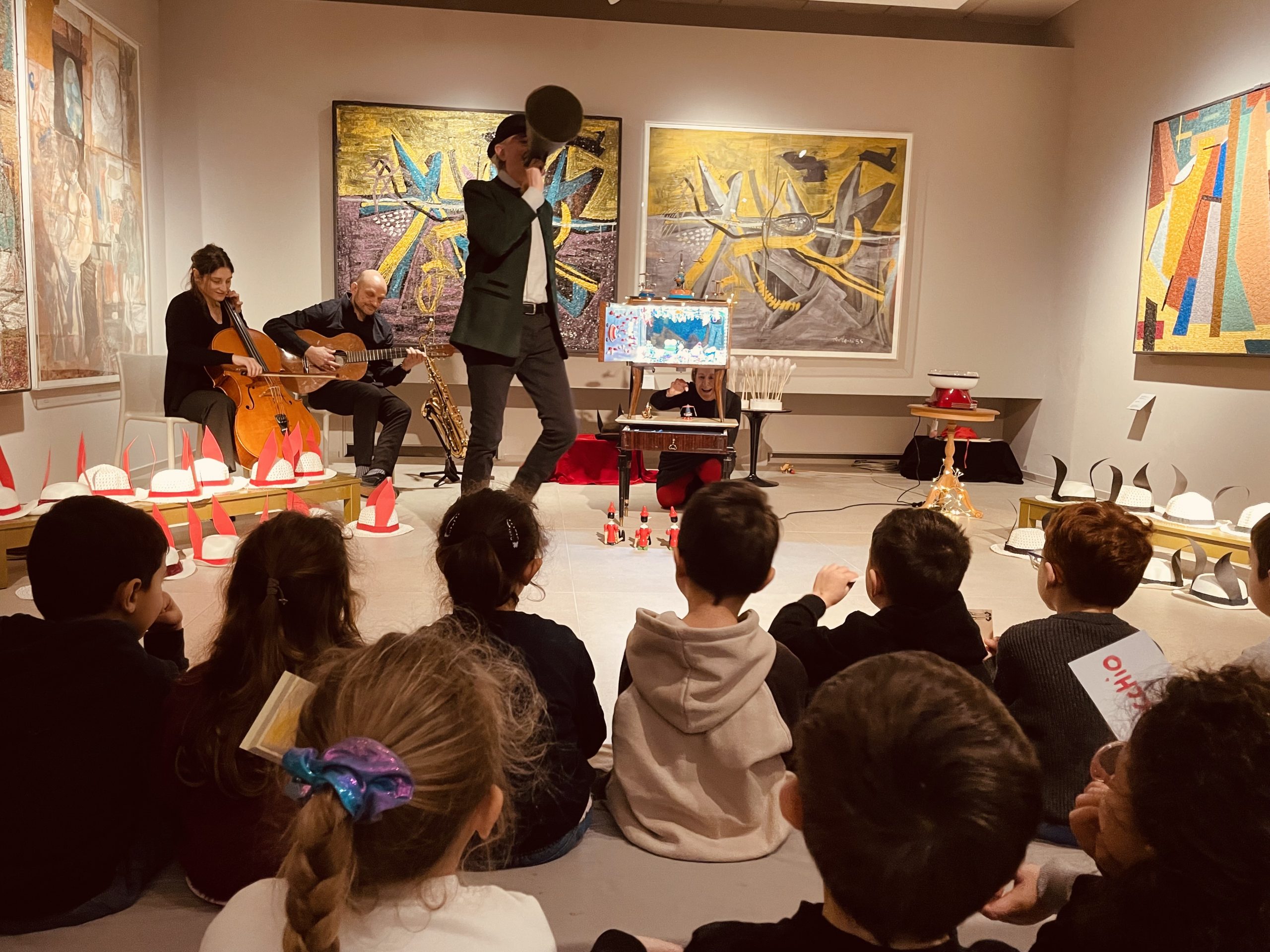 momento dello spettacolo al MAR