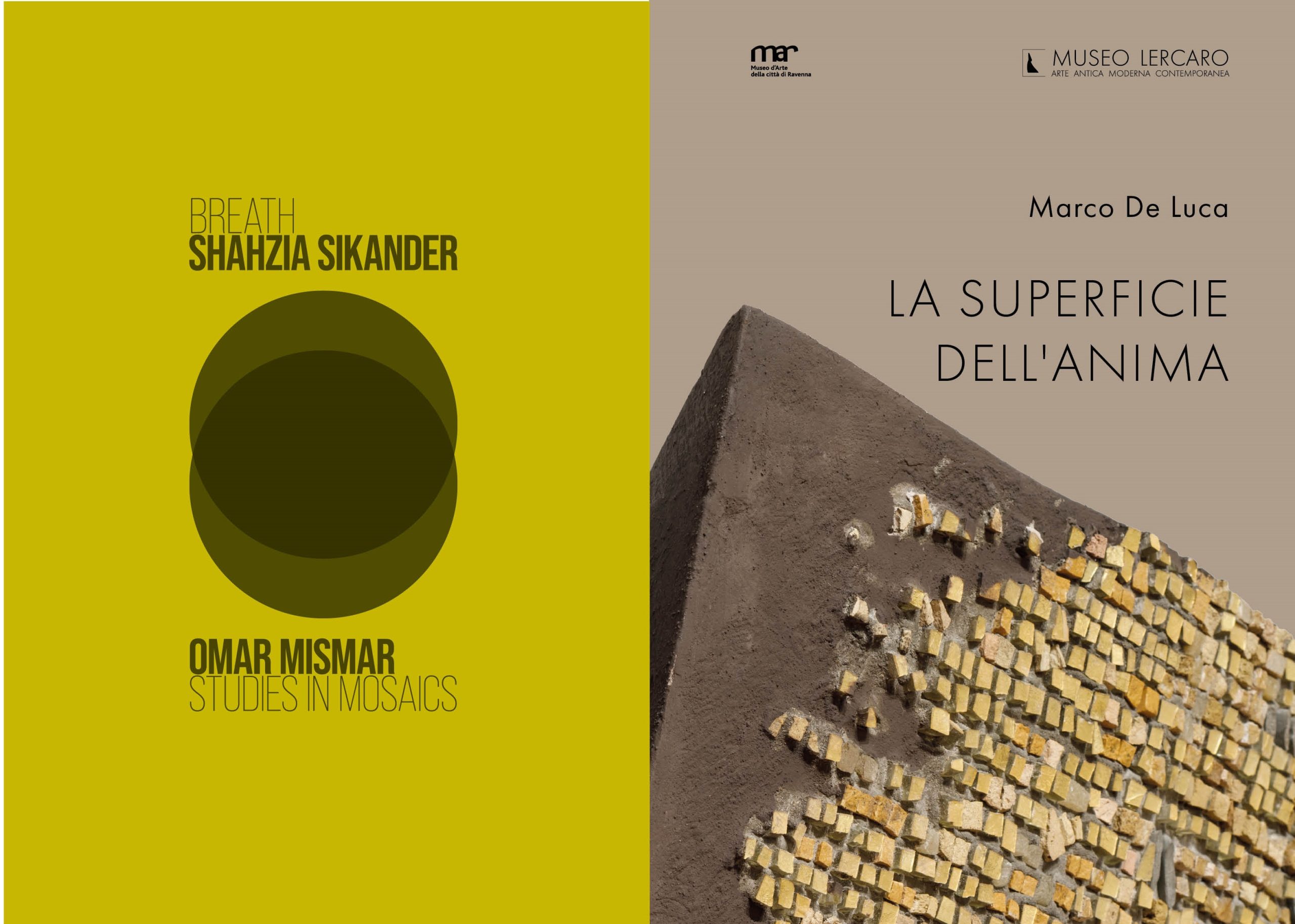 copertine dei due cataloghi