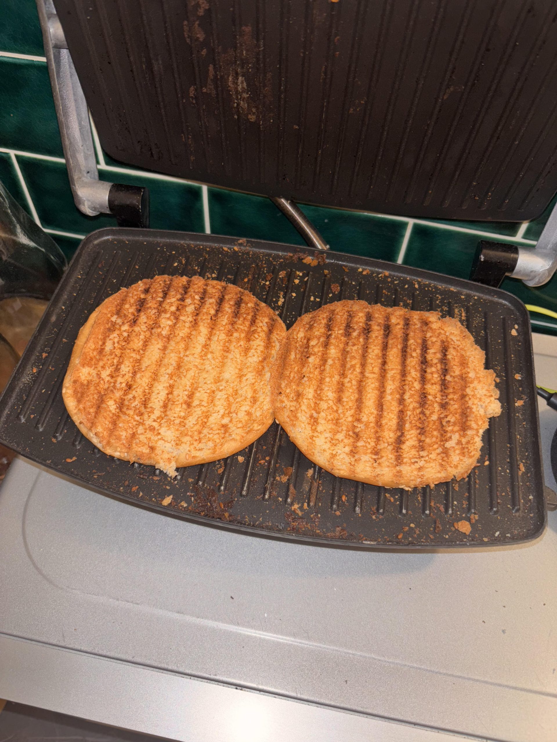 foto che rappresenta due pancake sulla piastra usata per la comunicazione dell'evento