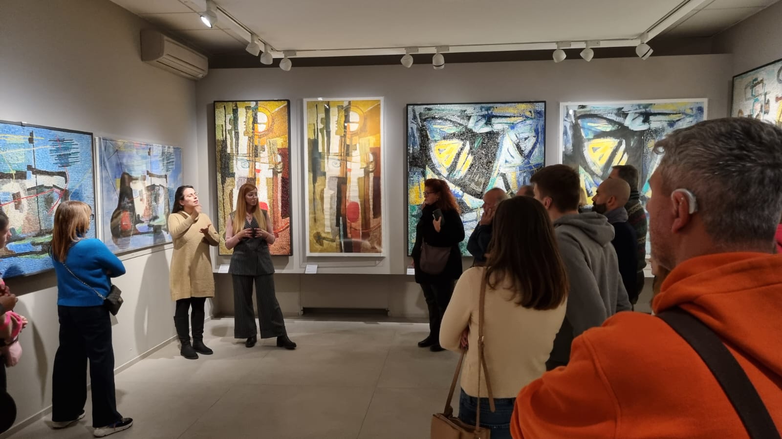 visita guidata in LIS nelle sale del MAR